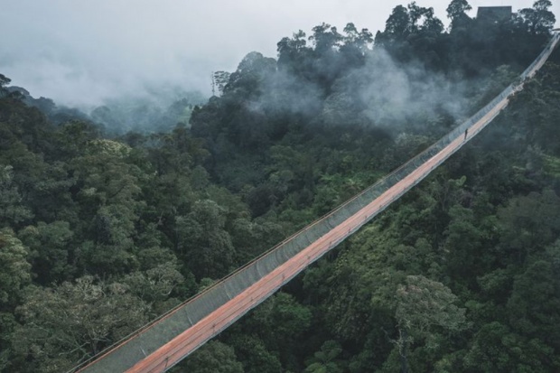Akses Menuju Jembatan Rengganis
