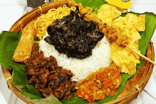 Resep Nasi Cumi Hitam Madura